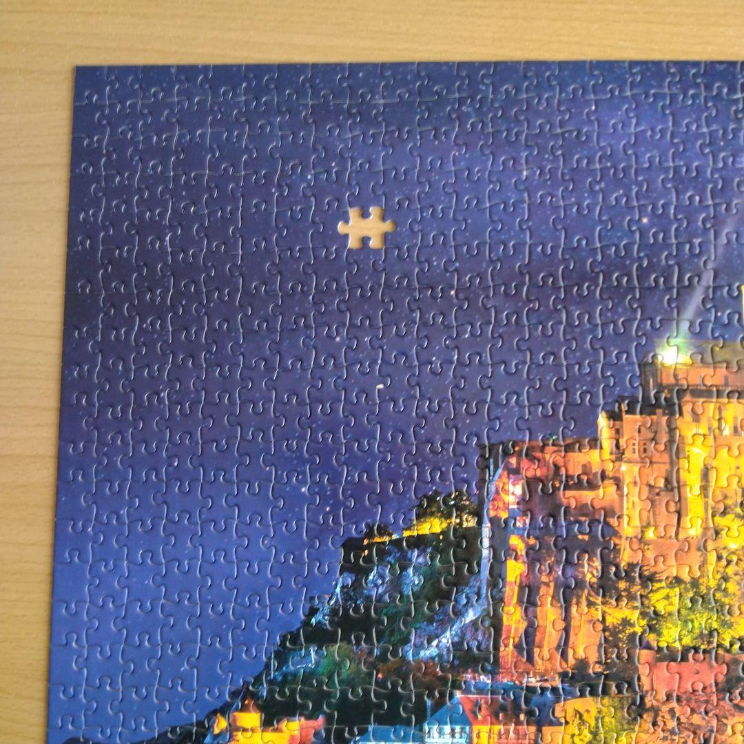 夕暮れのセーヌ川.モンサンミッシェル.ラムサウの白い教会.花咲くパリ.パズル