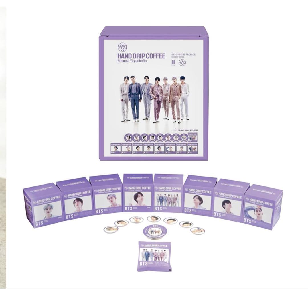 BTS HAND DRIP COFFEE ボックスセット