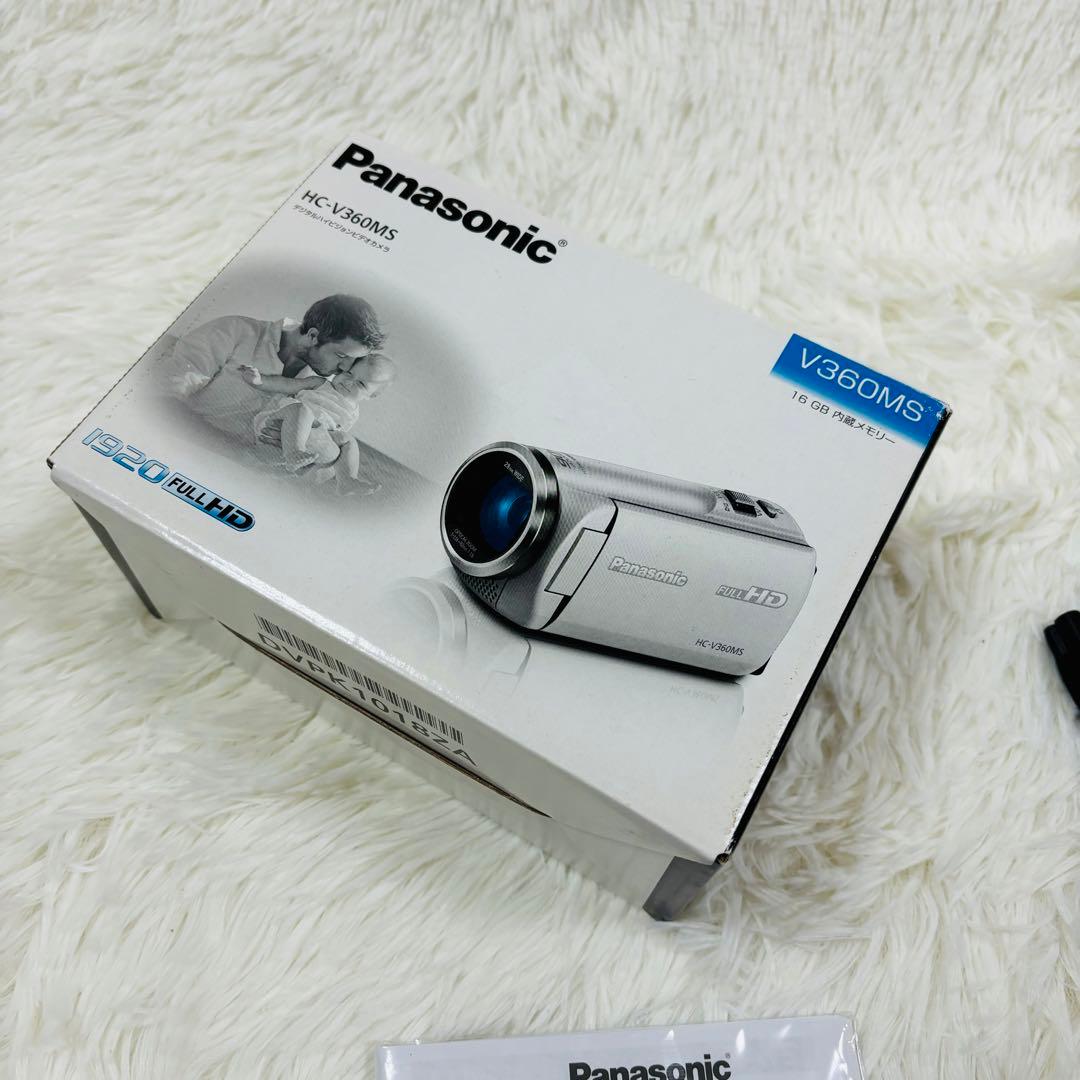 Panasonic HC-V360MS ビデオカメラ 2019年製　16GB