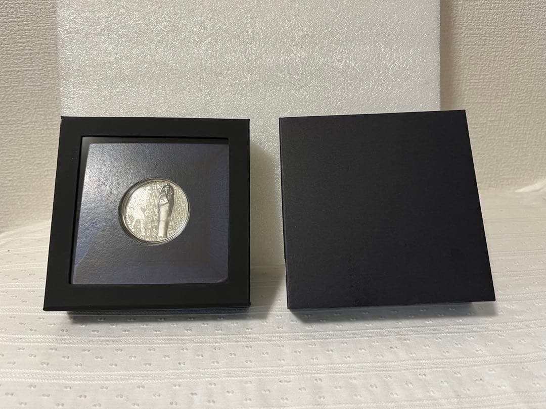 2022　クック諸島　ミイラ　X線　1オンス　銀貨　　エジプト