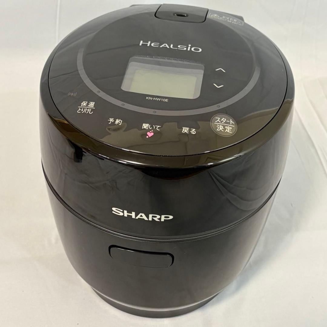 【美品】シャープ　ヘルシオ　ホットクック　電気調理鍋　　 KN-HW10E-B
