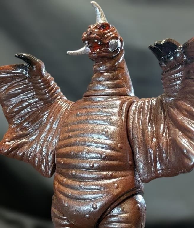 ぺギラ「ウルトラＱ」登場怪獣（怪獣軒）ソフビフィギュア