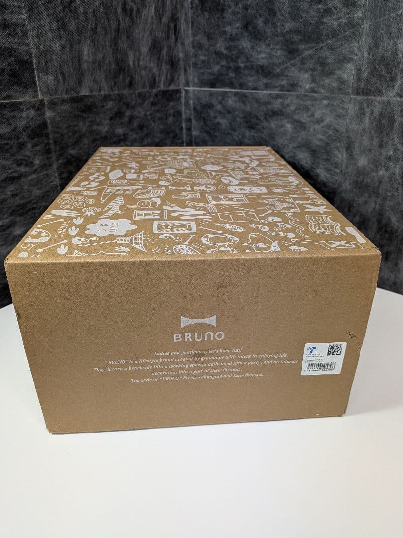 【新品 未使用】BRUNO コンパクトホットプレート BOE021-RDレッド
