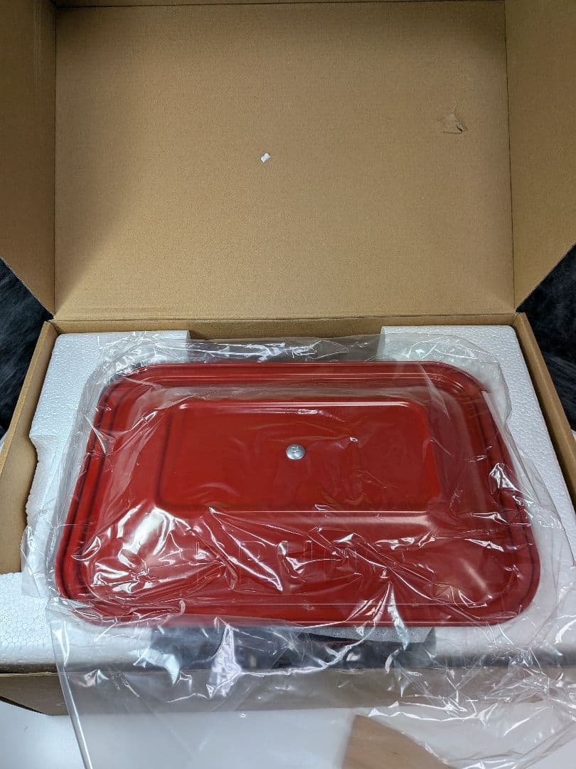 【新品 未使用】BRUNO コンパクトホットプレート BOE021-RDレッド