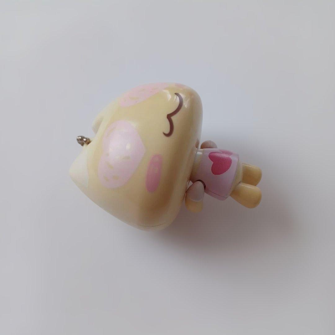 2008年　どこでもいっしょ　ゆらゆらキーホルダー　ハート　当時物　レトロ