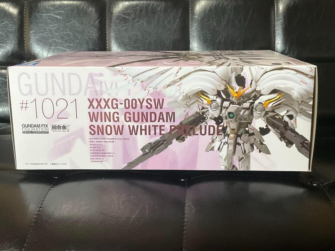 未開封★ウイングガンダムスノーホワイトプレリュード 再販版
