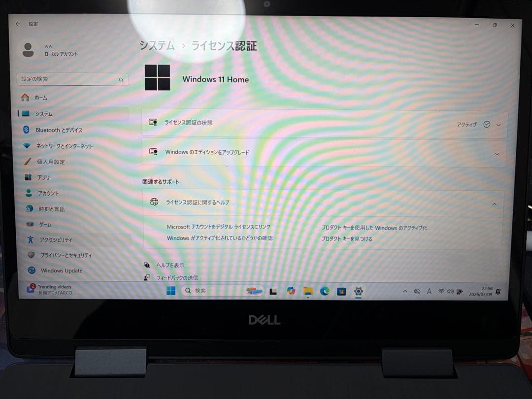Windowsノート本体 Dell Inspiron 5482