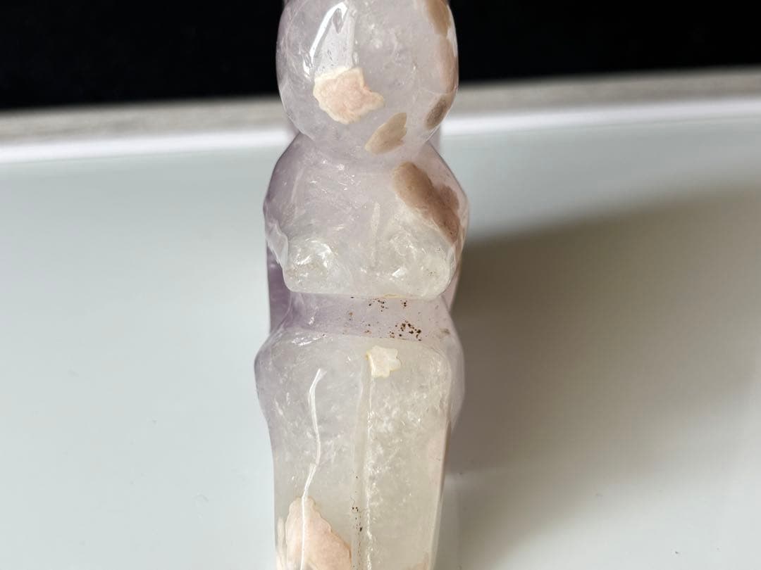 アメジストx桜瑪瑙　大きめの妖精