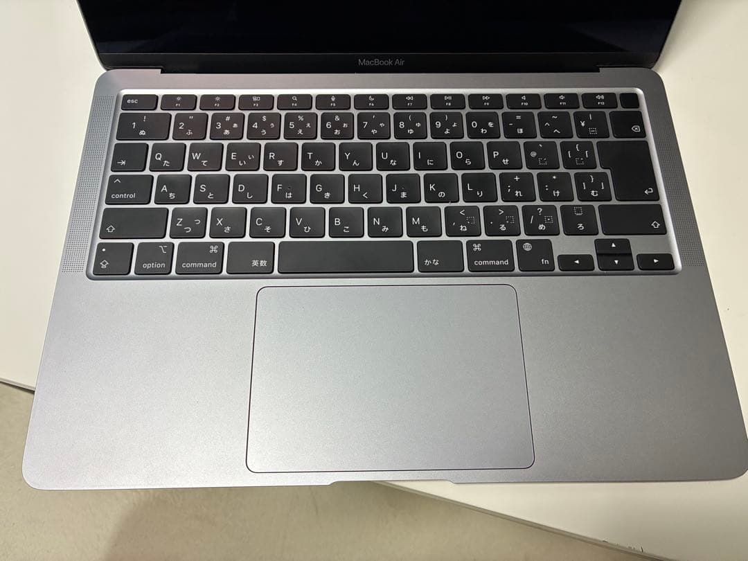 Apple MacBook Air M1 2020年モデルスペースグレイ本体