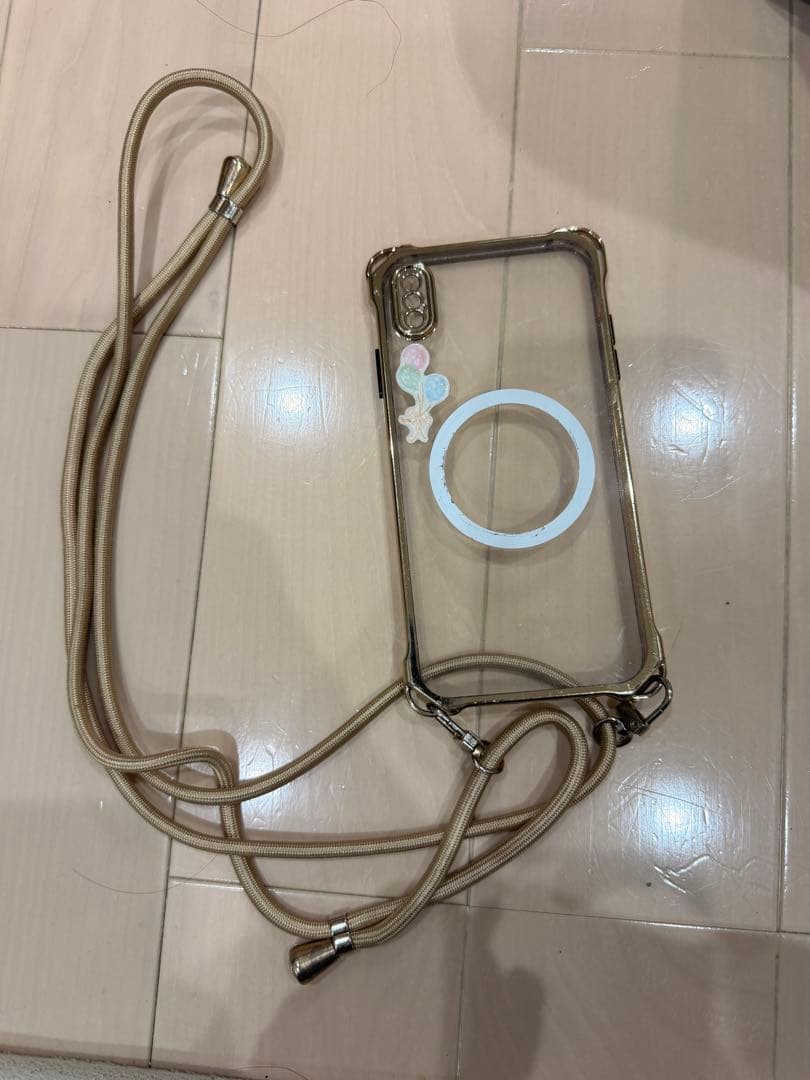 【画面割れあり】iPhone Xs ゴールド 256G本体　MT5F2LL/A