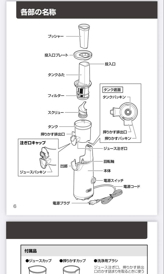 ラドンナ　TOFFY ミニスロージューサー　K-BD4