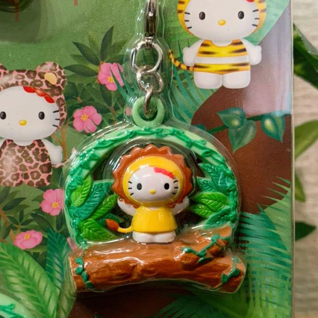 希少レア HELLO KITTY IN THE JUNGLE ストラップ