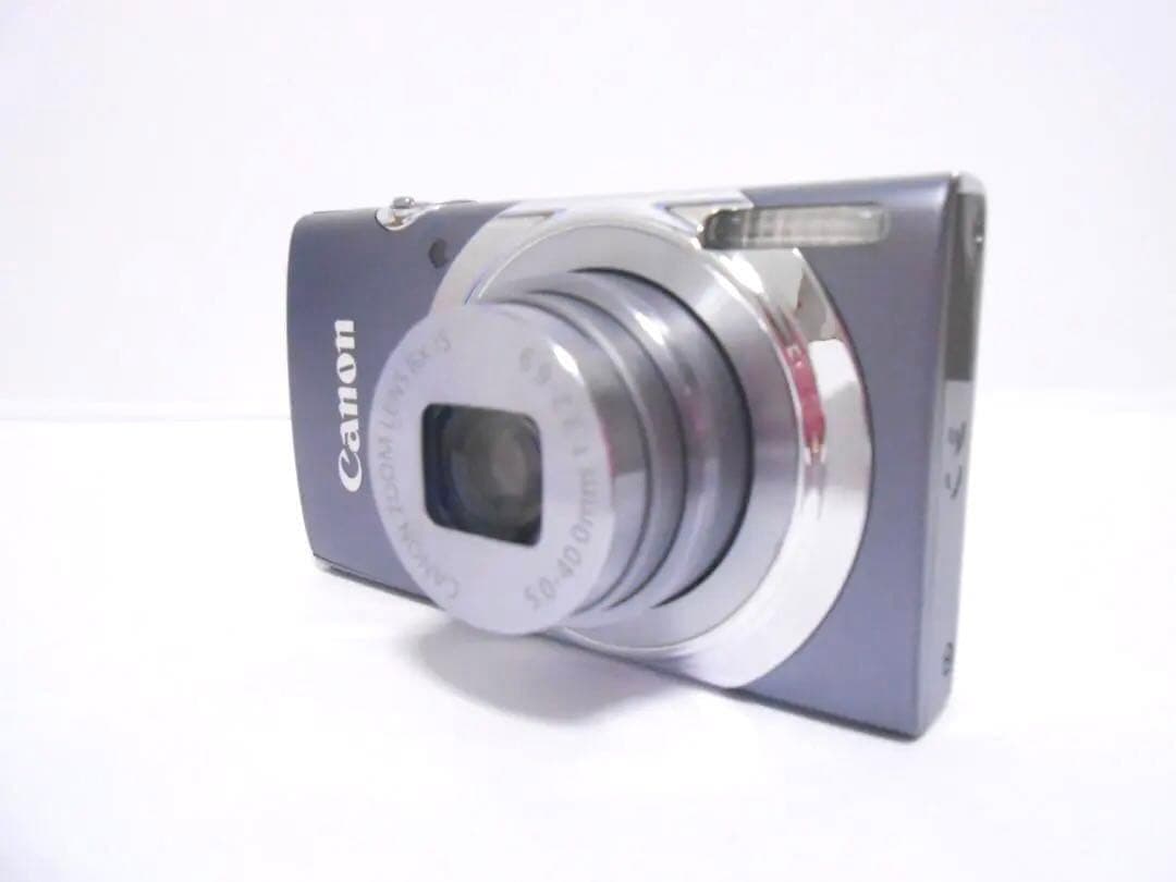 【ほぼ新品・返品保証】キヤノン Canon IXY 130 グレー 箱付き