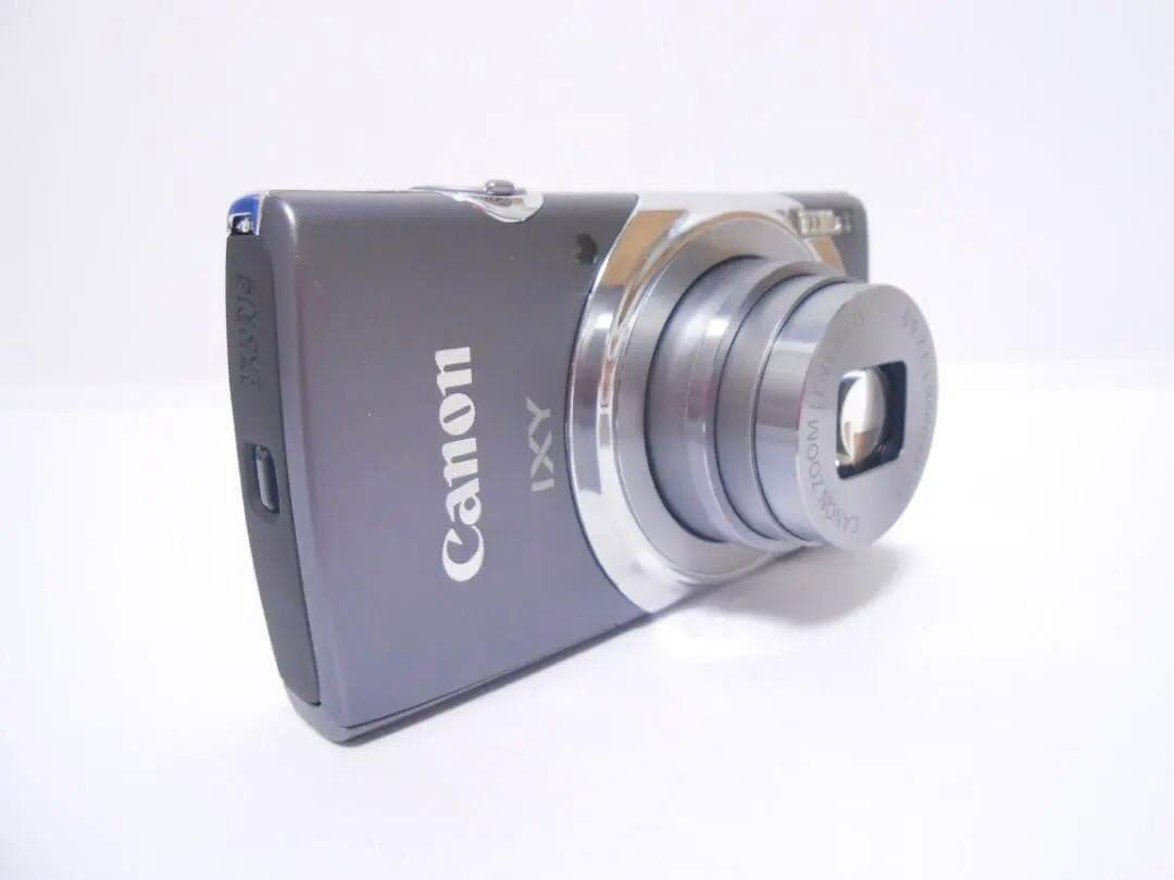 【ほぼ新品・返品保証】キヤノン Canon IXY 130 グレー 箱付き