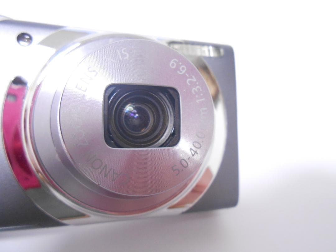 【ほぼ新品・返品保証】キヤノン Canon IXY 130 グレー 箱付き