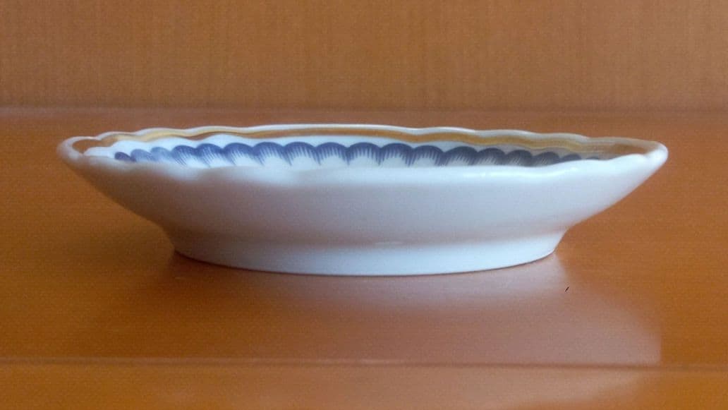 リチャードジノリ イタリアンフルーツ スワン型ディッシュ&豆皿 各２客