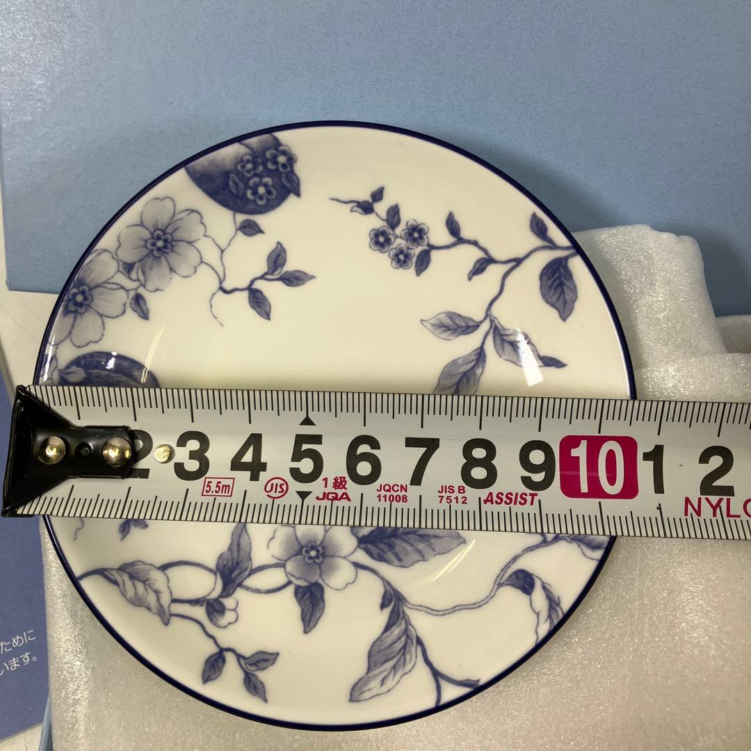 【未使用】  柄小皿 ミニプレート 6枚セット 約10cm