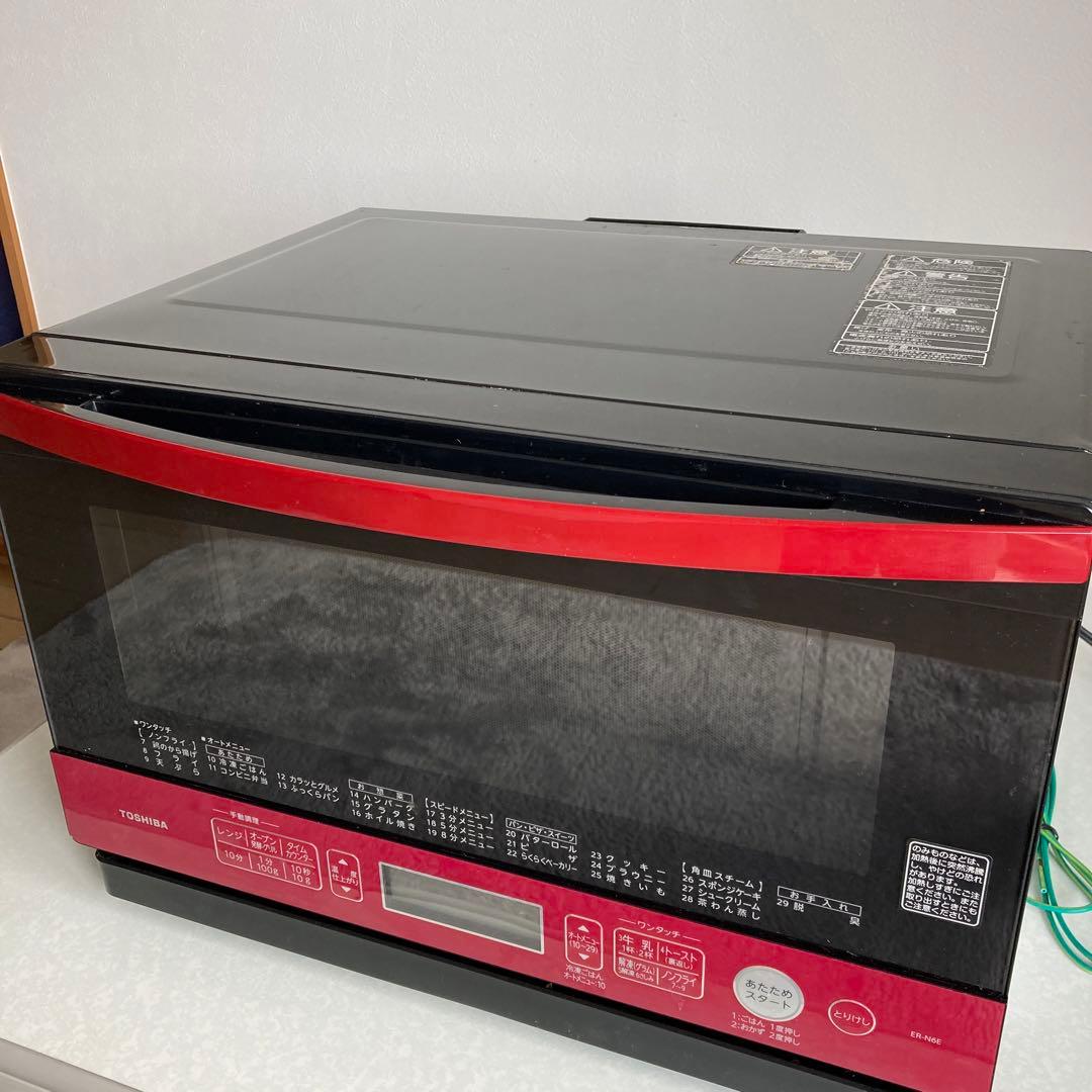 【送料無料】2015年製TOSHIBAオーブンレンジER-N6E（R）訳アリ