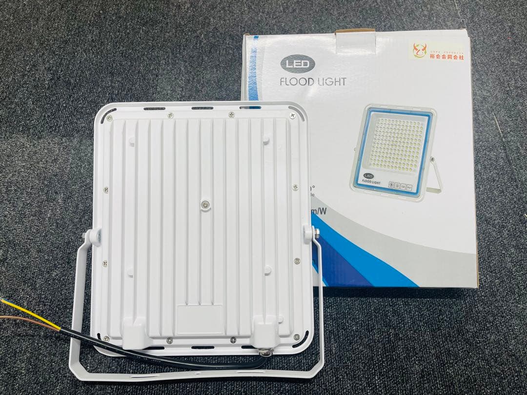 極薄型 LED100W 2個セット 昼光色6000K 11000LM IP67