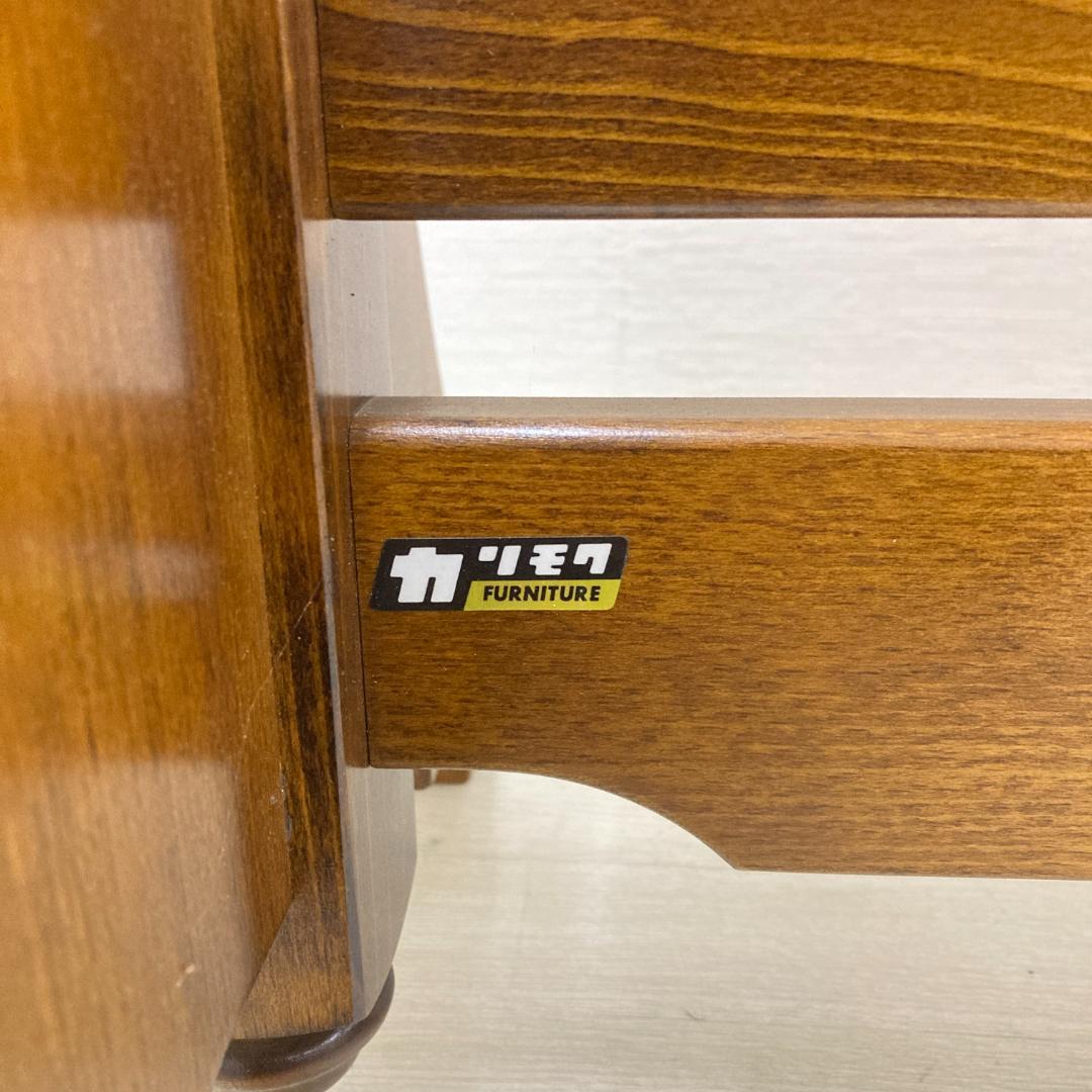 【オールドカリモク】スタンドミラー コロニアル ミラー 姿見 全身鏡