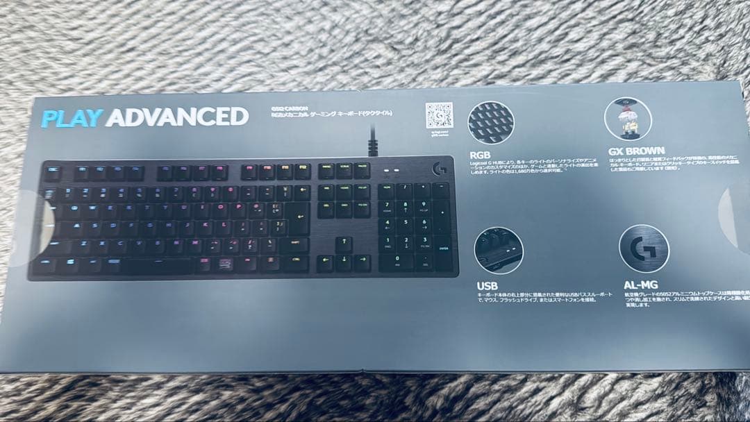 Logicool G ゲーミングキーボード G512 CARBON タクタイル