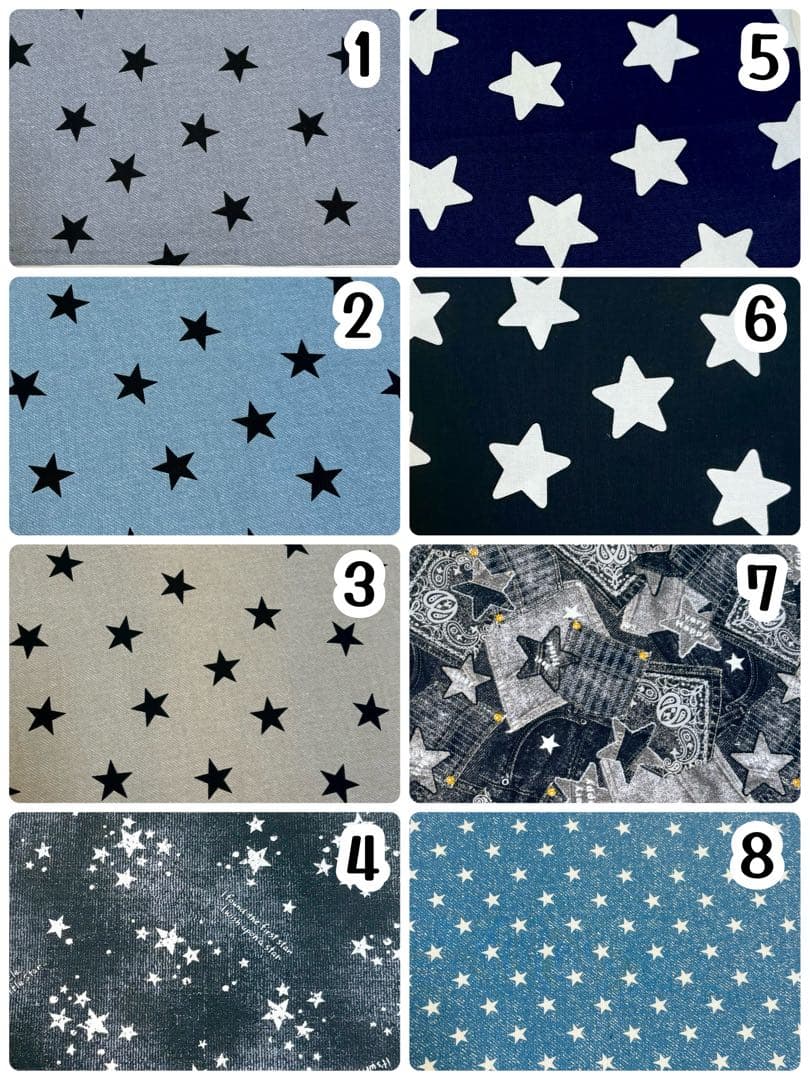 【専用】ハンドメイド　入園入学セット　星グレー　４点