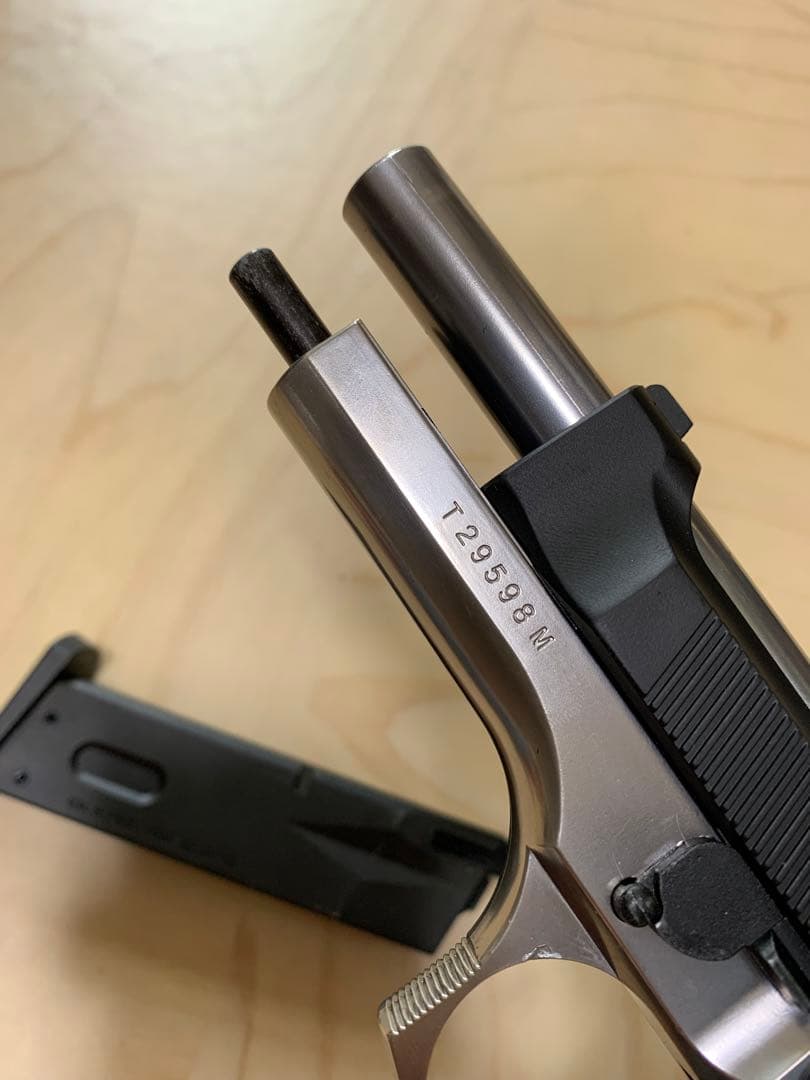 東京マルイサムライエッジスタンダードモデル　固定ポップ　ハーフシルバー