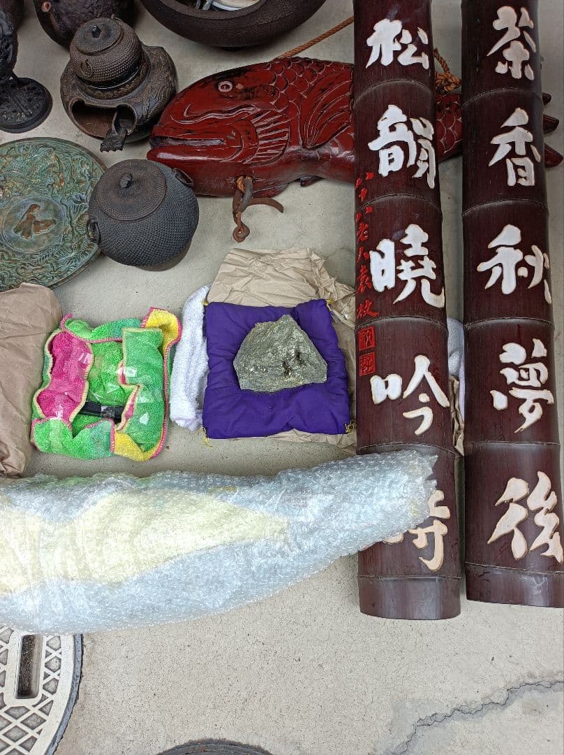 骨董品！京都保管、鉄瓶、香炉、モロモロ！お話し中！