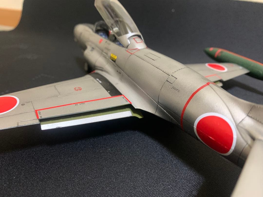 航空自衛隊T-33A 1/48 プラモデル完成品（アカデミー社）