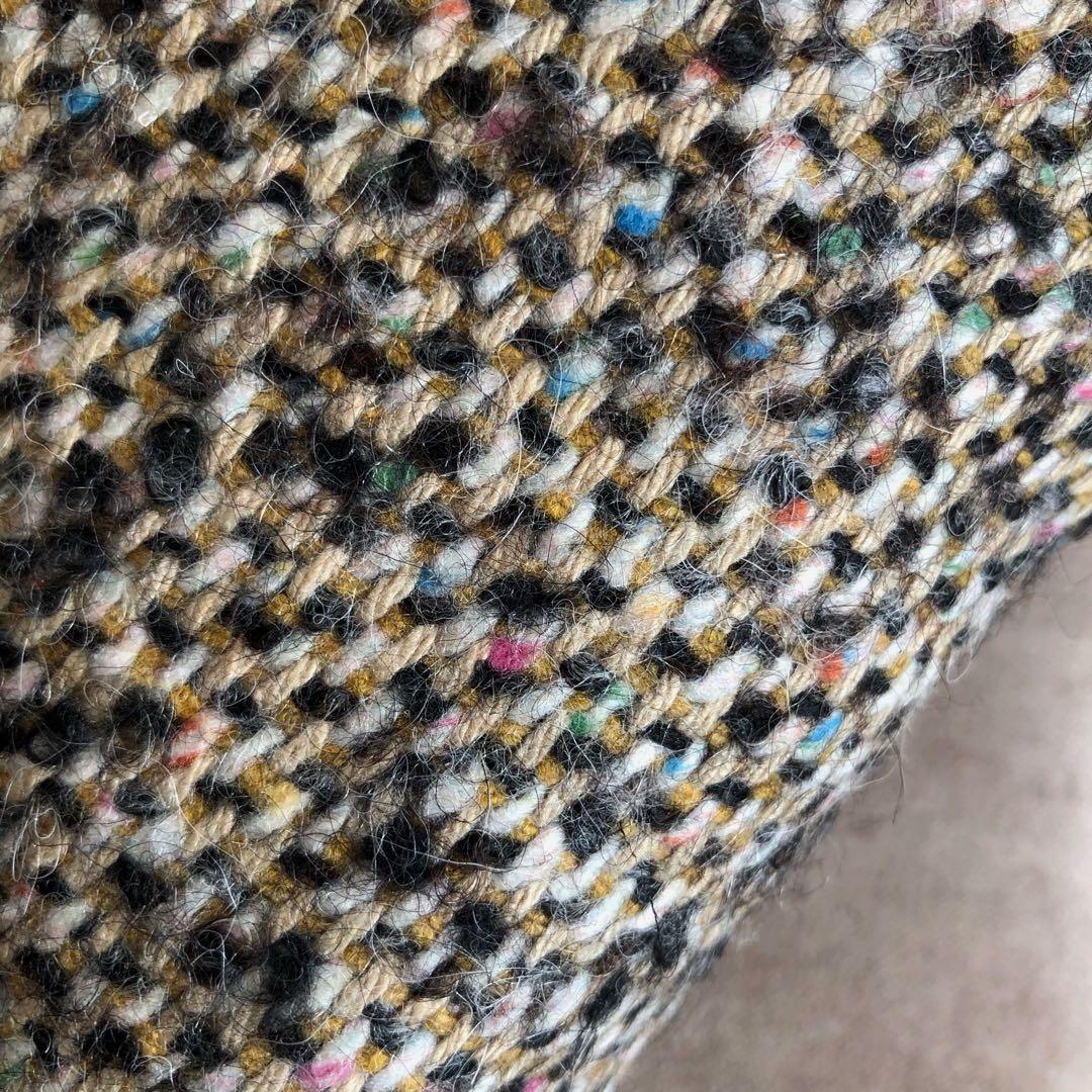 ツイードチェーンバッグ 中型　ハンドメイド