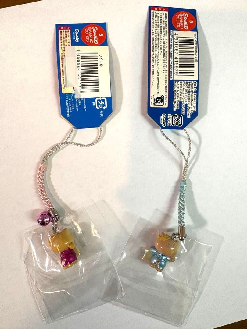 ハローキティ ご当地　千葉　房総マリンバージョン　日焼け　根付　ストラップ