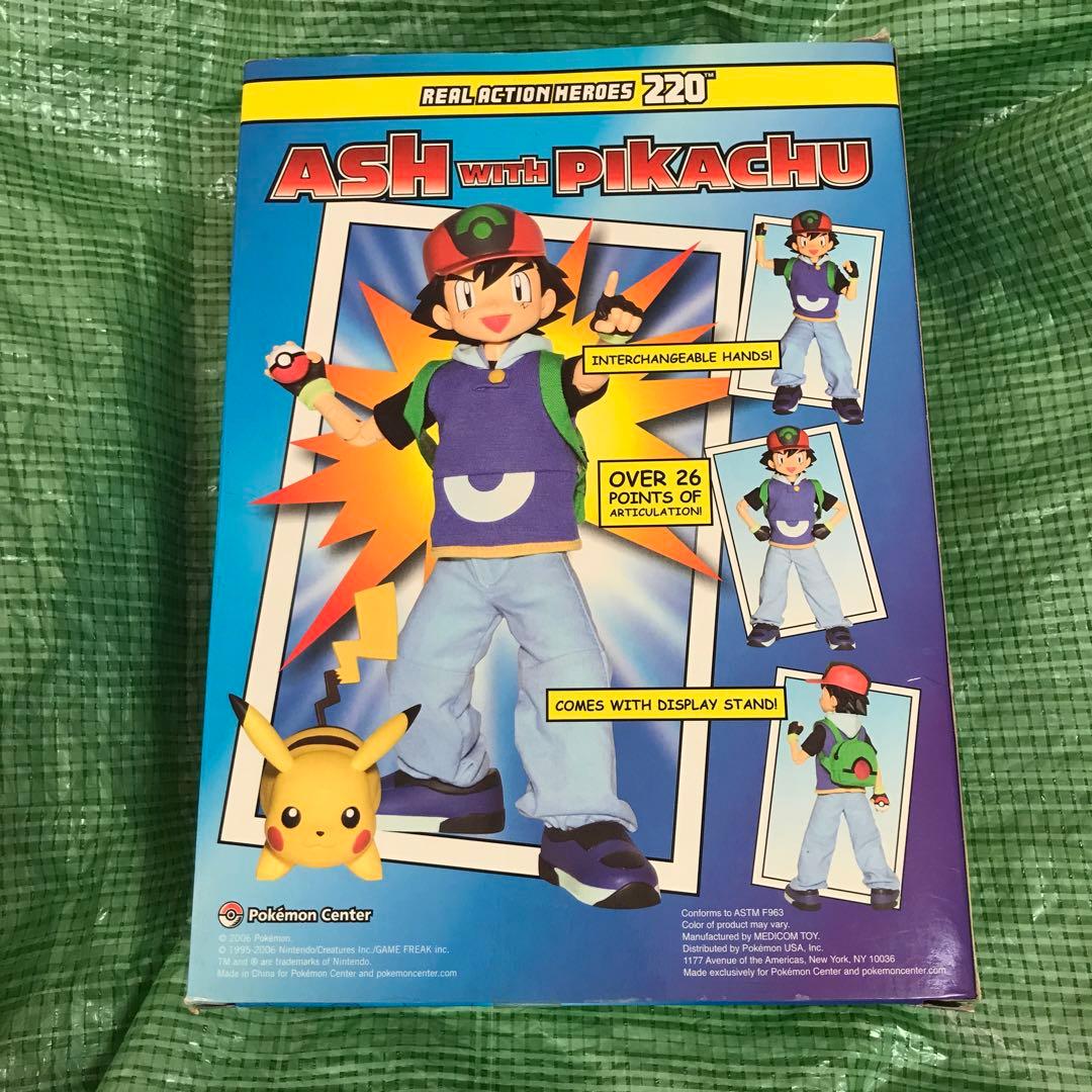RAH ポケモン　サトシ　ピカチュウ　ASH PIKACHU フィギュア