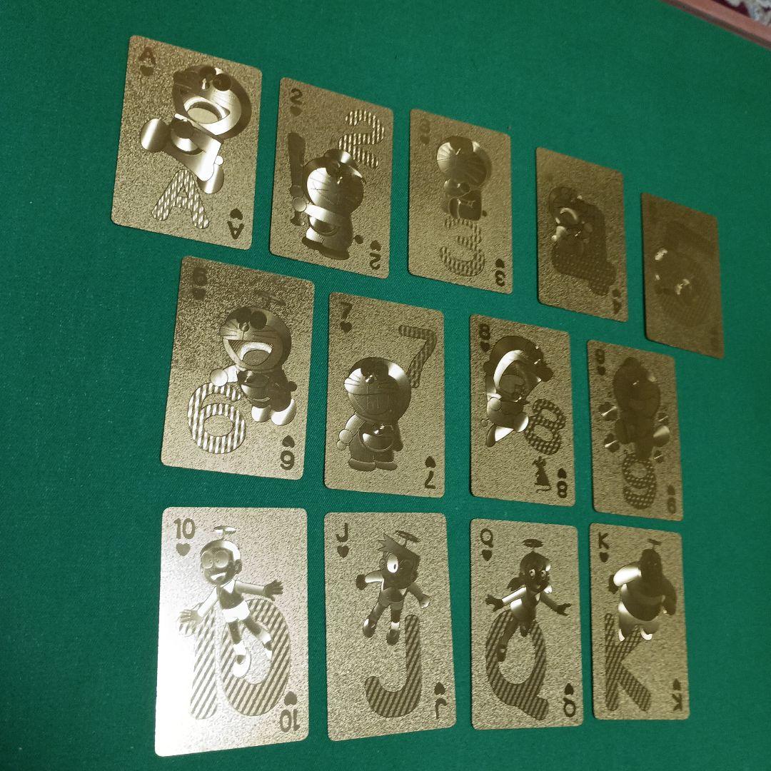 ドラえもん　黄金トランプ　【希少】