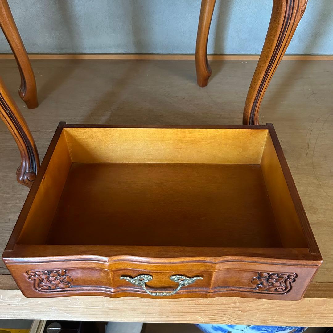 【イタリア製】 猫脚 キャビネット テーブル