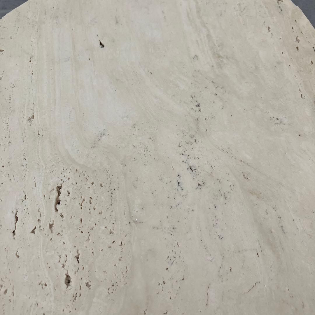 大理石プレート　アクセサリープレート　トラバーチン　トレイ　ディスプレイ