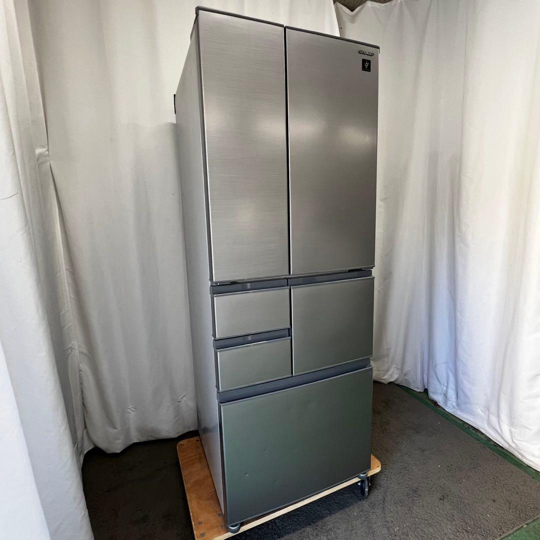 133❤️　冷蔵庫　シャープ　500ℓ　23年製　大型　観音開き　中古　設置無料