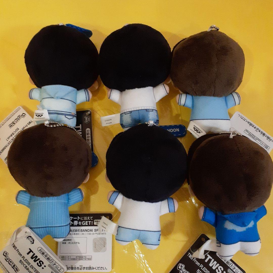 TWSちびぐるみ　ぬいぐるみ　ナムコ限定品　合計6点コンプリートセット