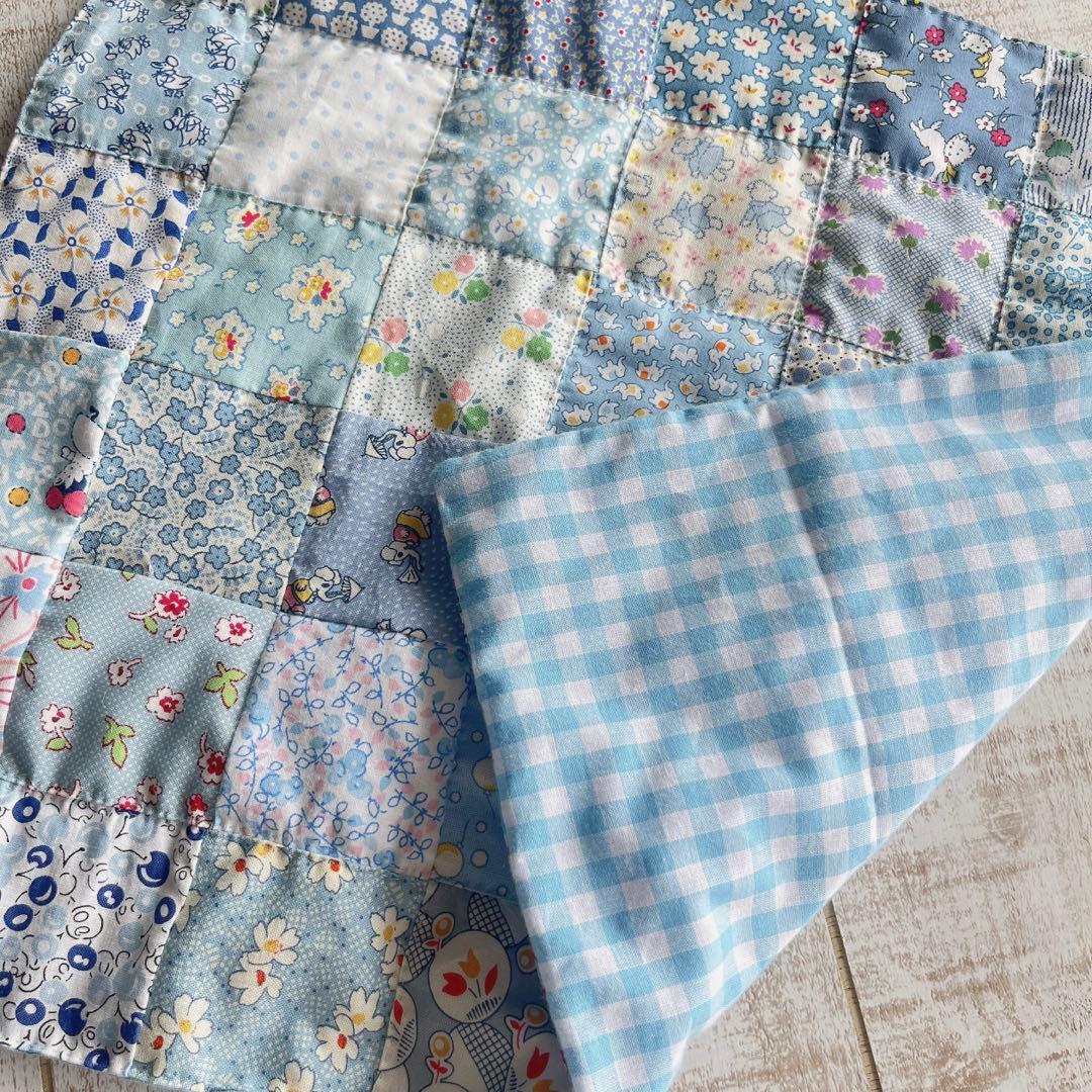 専用⚘handmadeパッチワークふわふわマット① カフェマットとしても੯・͡△♡
