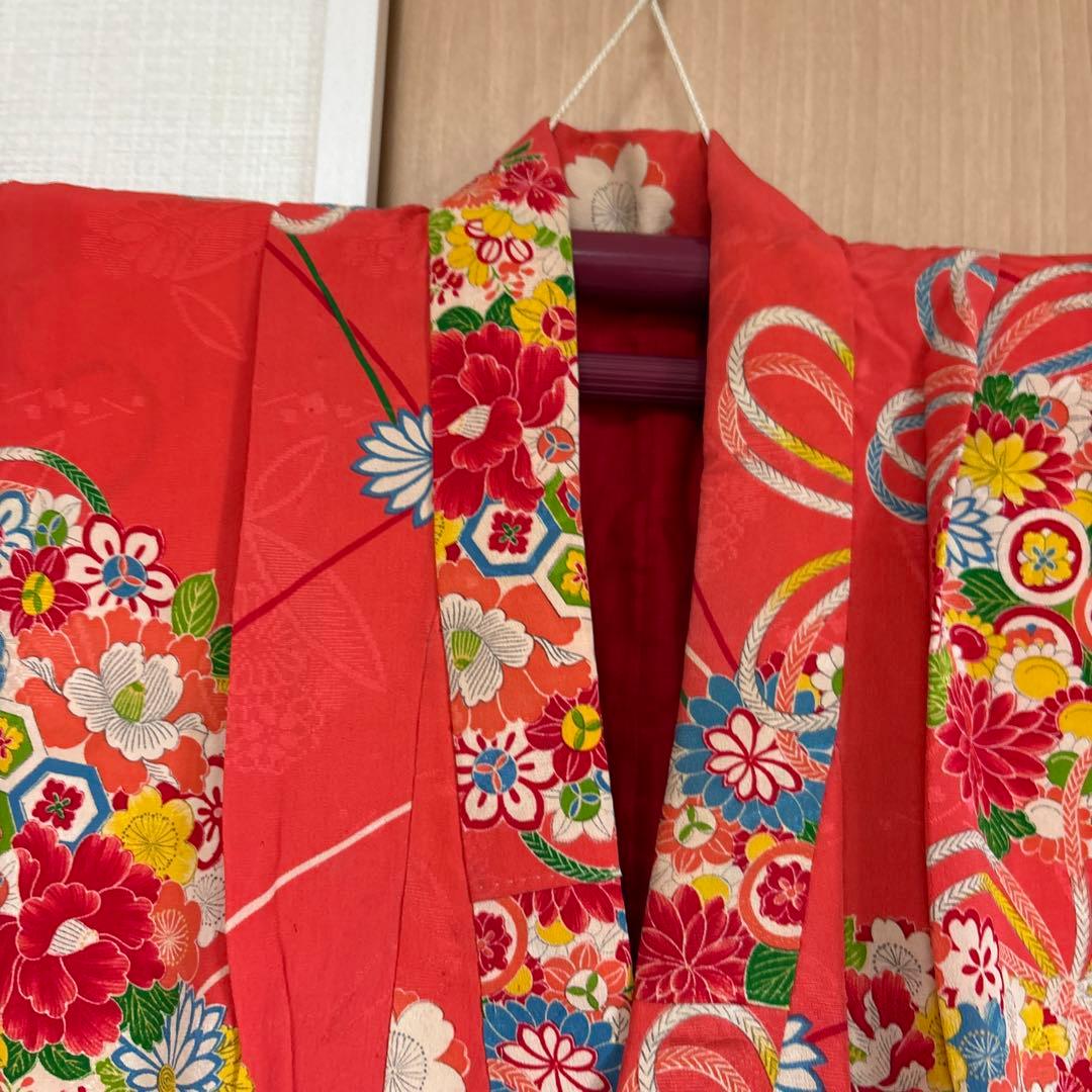 七五三　アンティーク着物