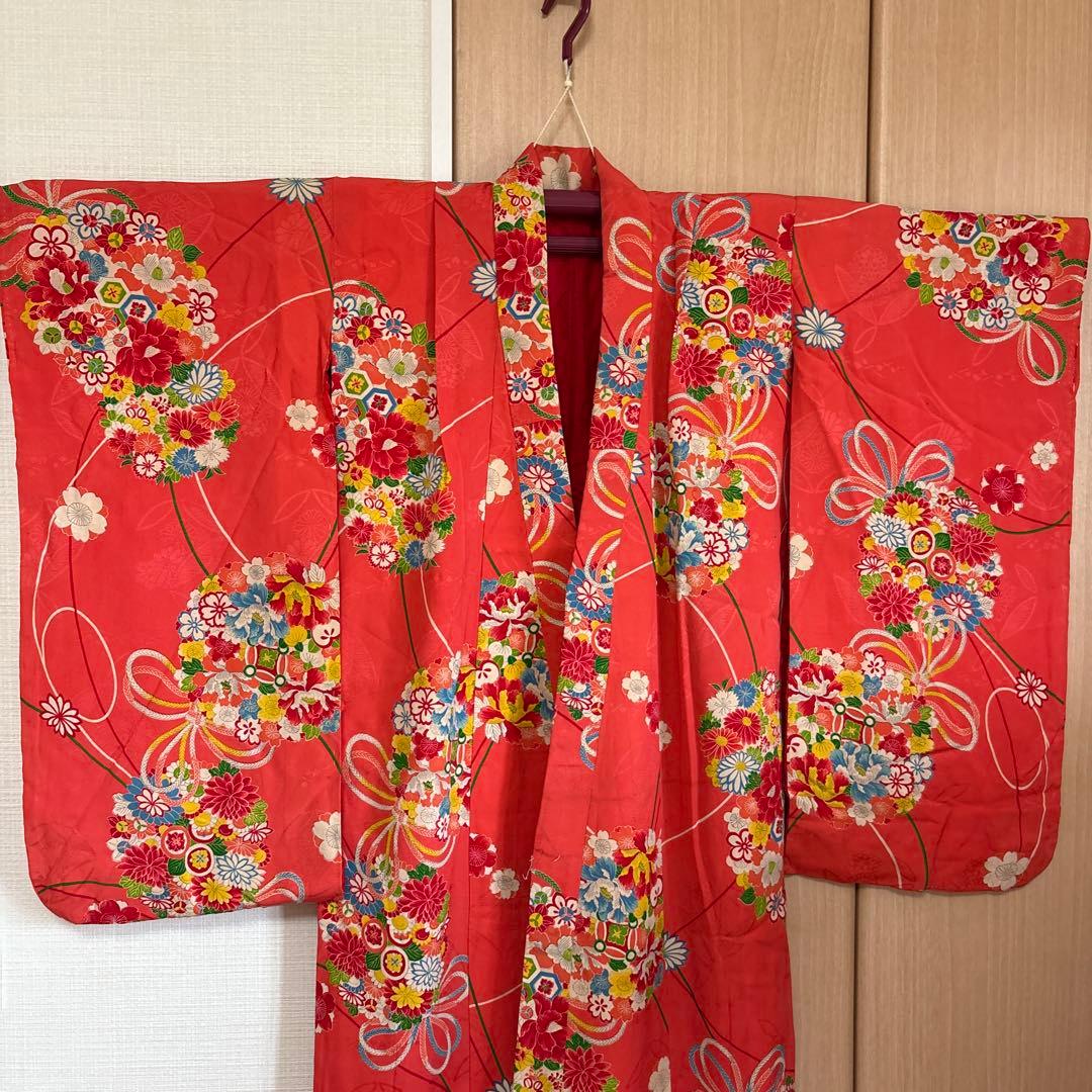 七五三　アンティーク着物