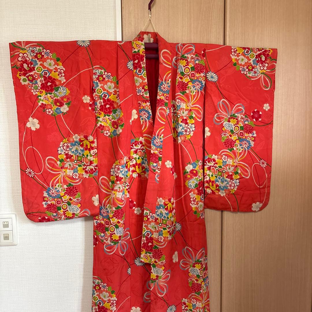 七五三　アンティーク着物