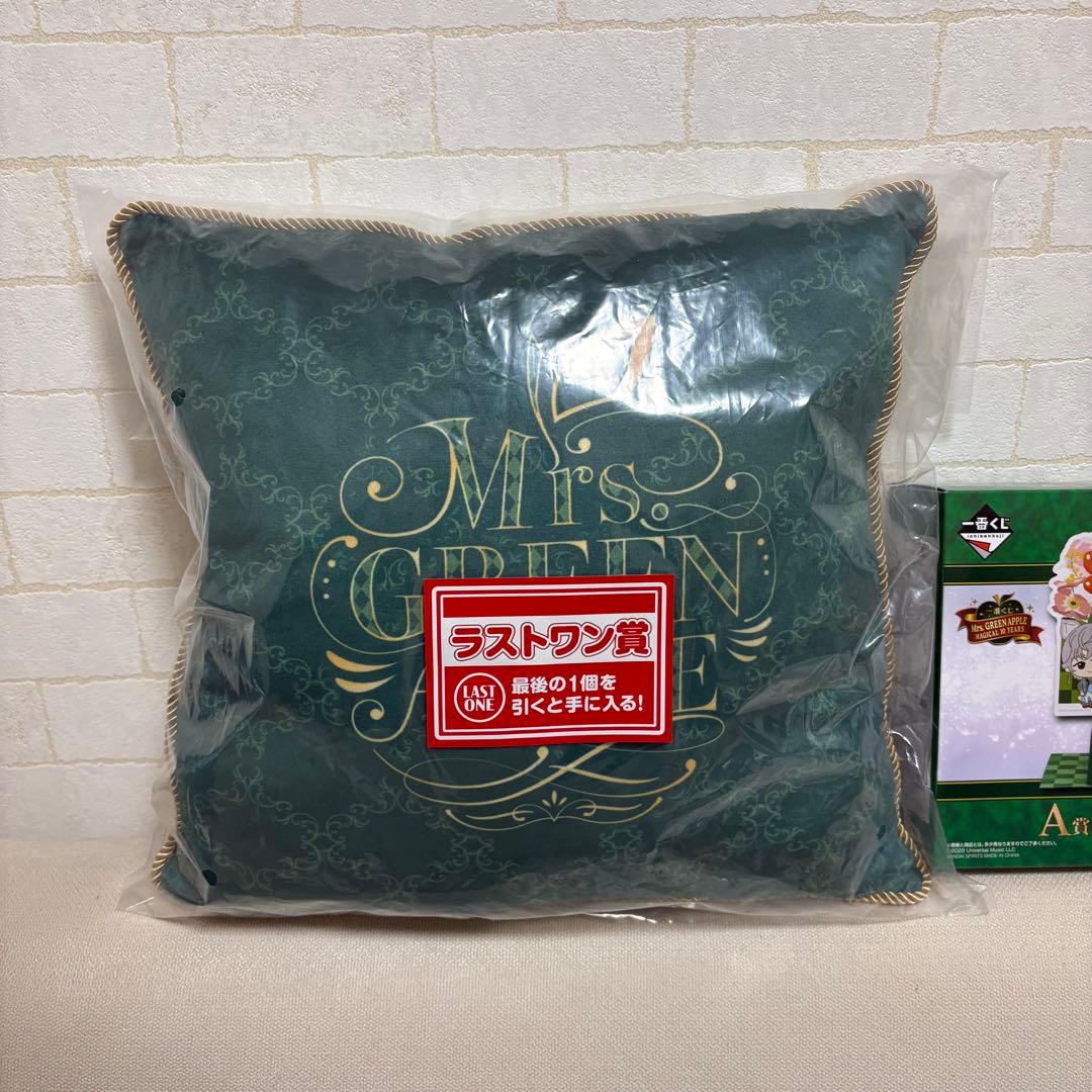 希少❗️ラストワン　A賞　クッション　アクリルライト　ミセス　1番くじ