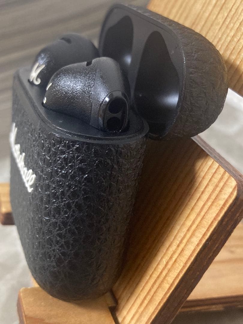 Marshall ワイヤレスイヤホン ブラック