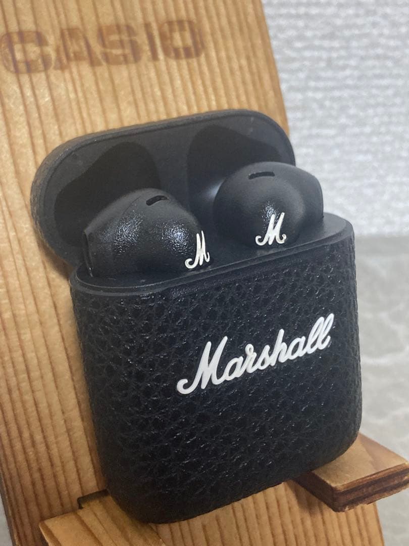 Marshall ワイヤレスイヤホン ブラック
