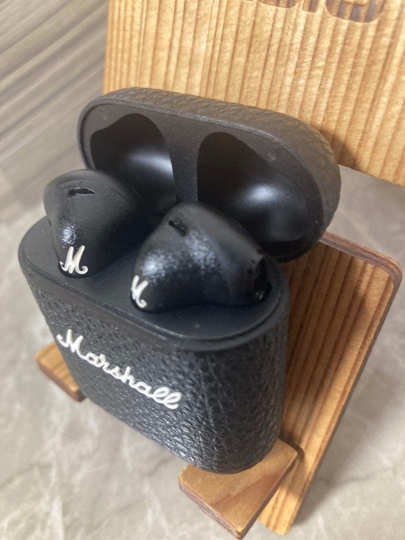 Marshall ワイヤレスイヤホン ブラック