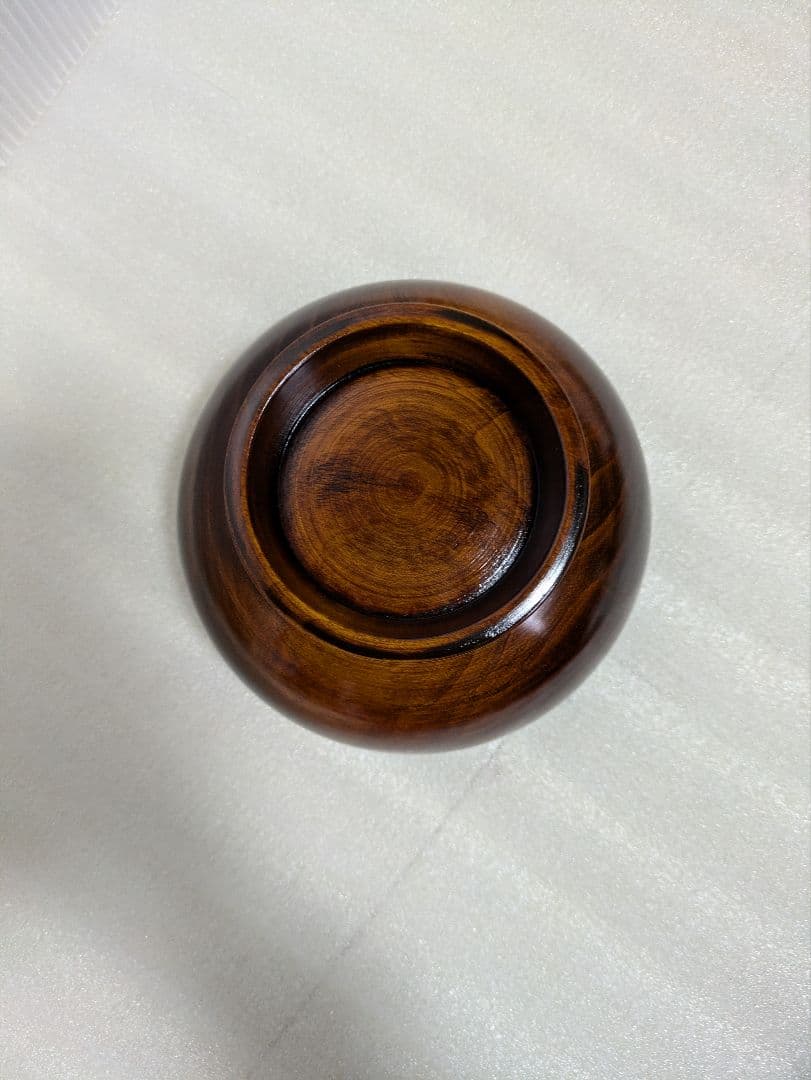 【川連漆器】大椀　摺内朱
