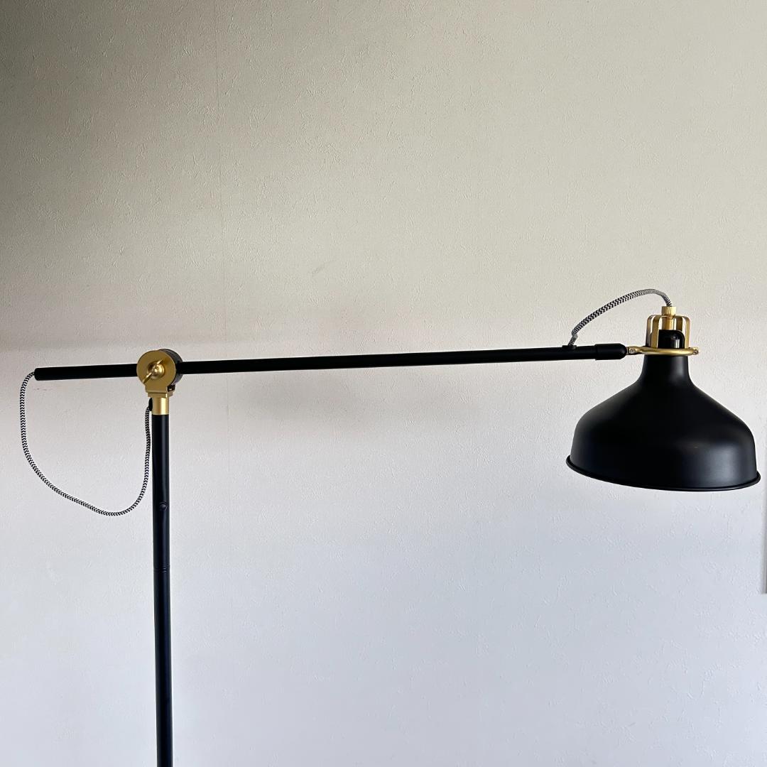 IKEA RANARP ラーナルプ フロアスタンド ブラック