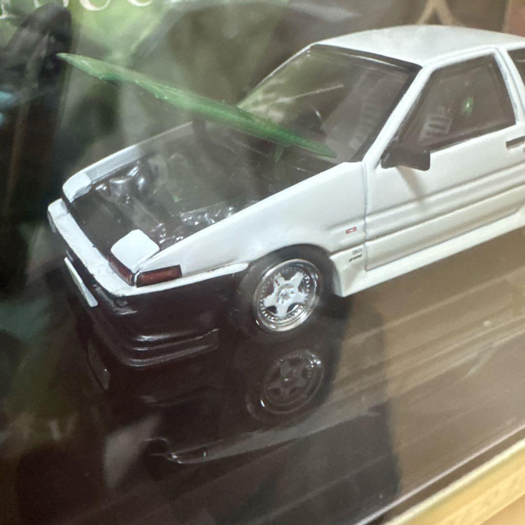 ホビージャパン 1/64 AE86 土屋圭市 ドリキン号　ハチロク　マメ号
