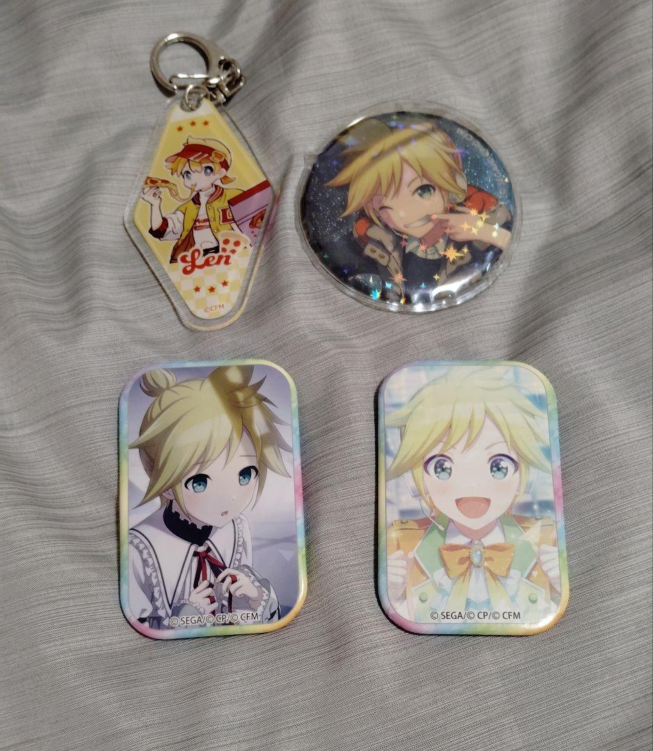 鏡音レン　初音ミク　ボカロ　プロセカ　缶バッジ　アクキー　アクスタ