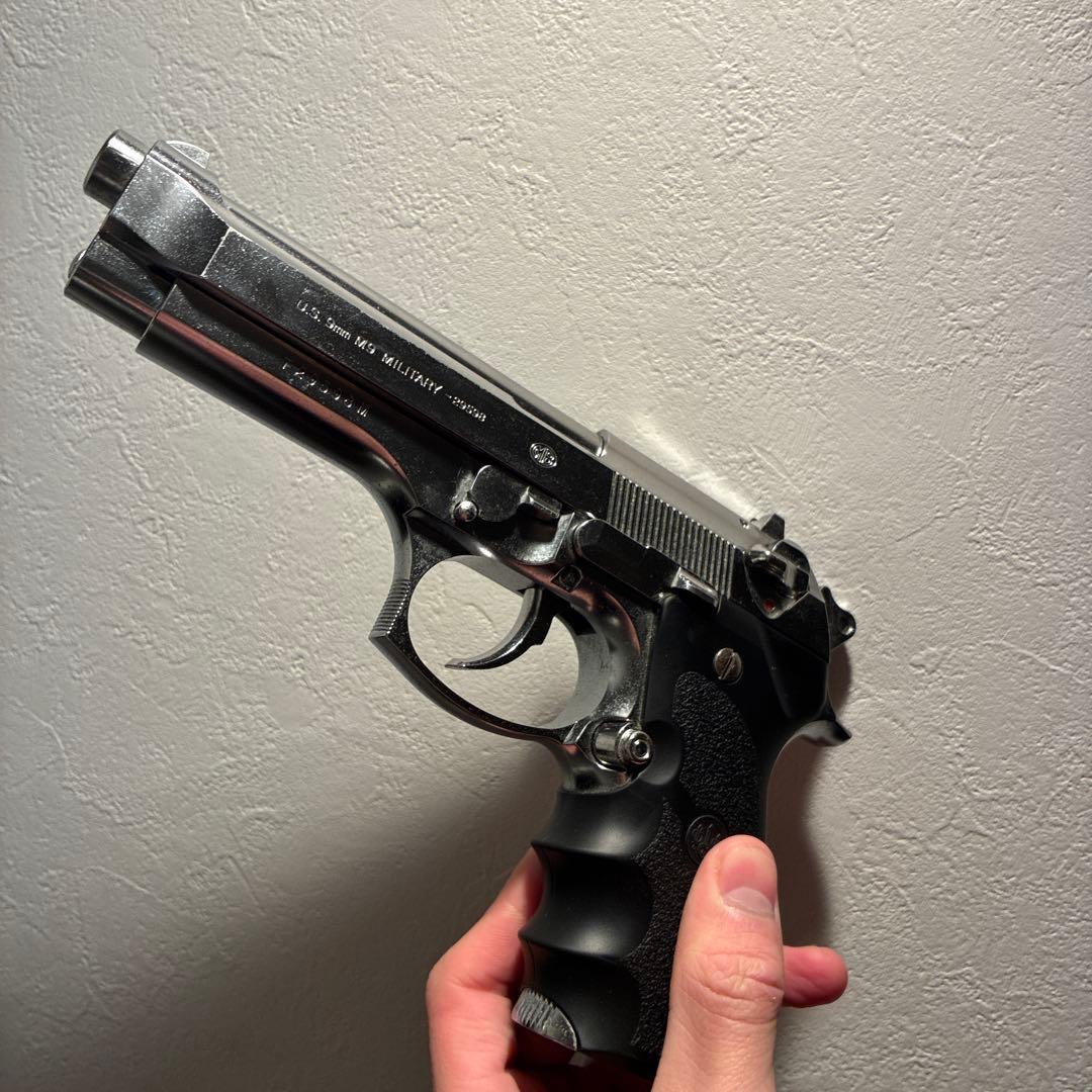 ガスガン 東京マルイ 18禁 M92F chrome stainless